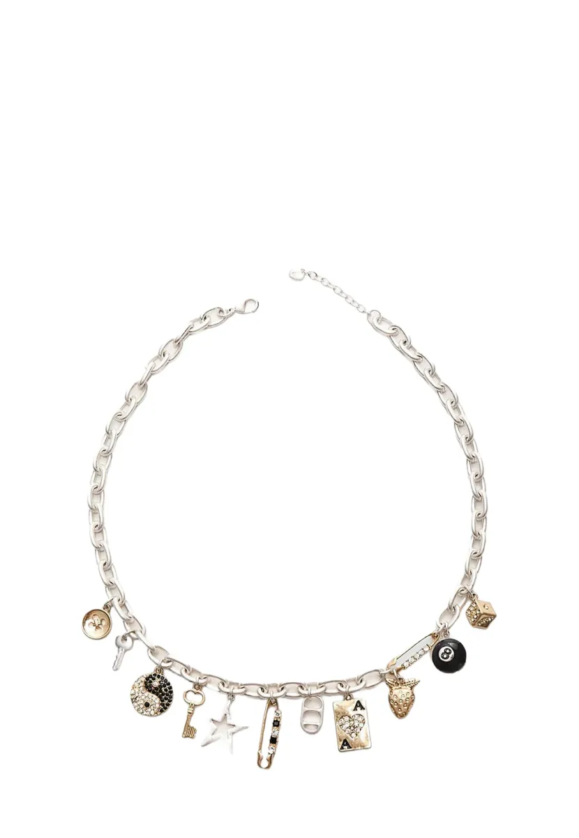 MULTI-STRAND  - Halskette - metallic grey