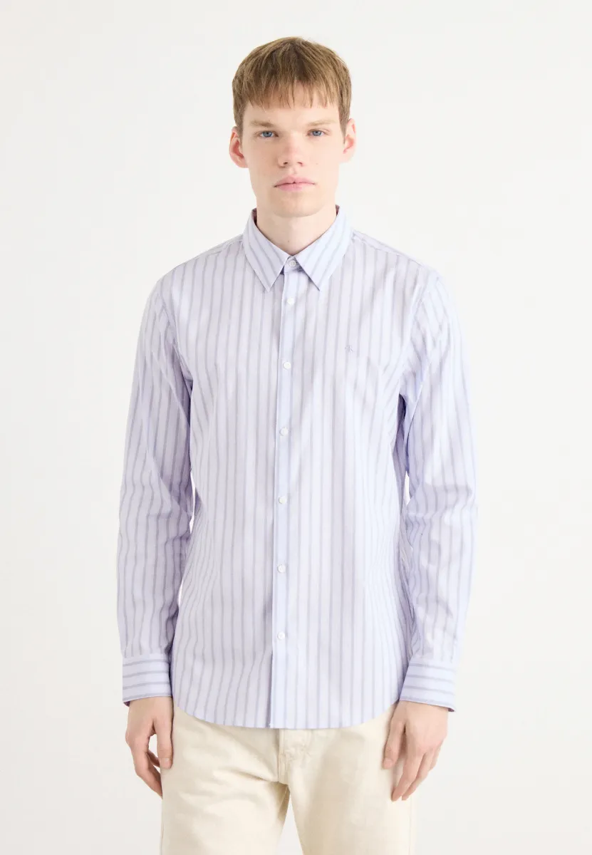 MULTI STRIPE STRETCH SLIM - Hemd - inkwell