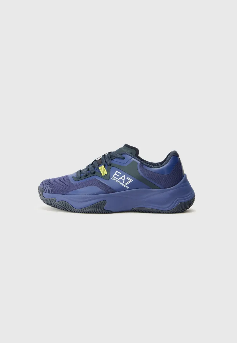 Multicourt Tennisschuh - deep cobalt/sky  captain/yellow fluo