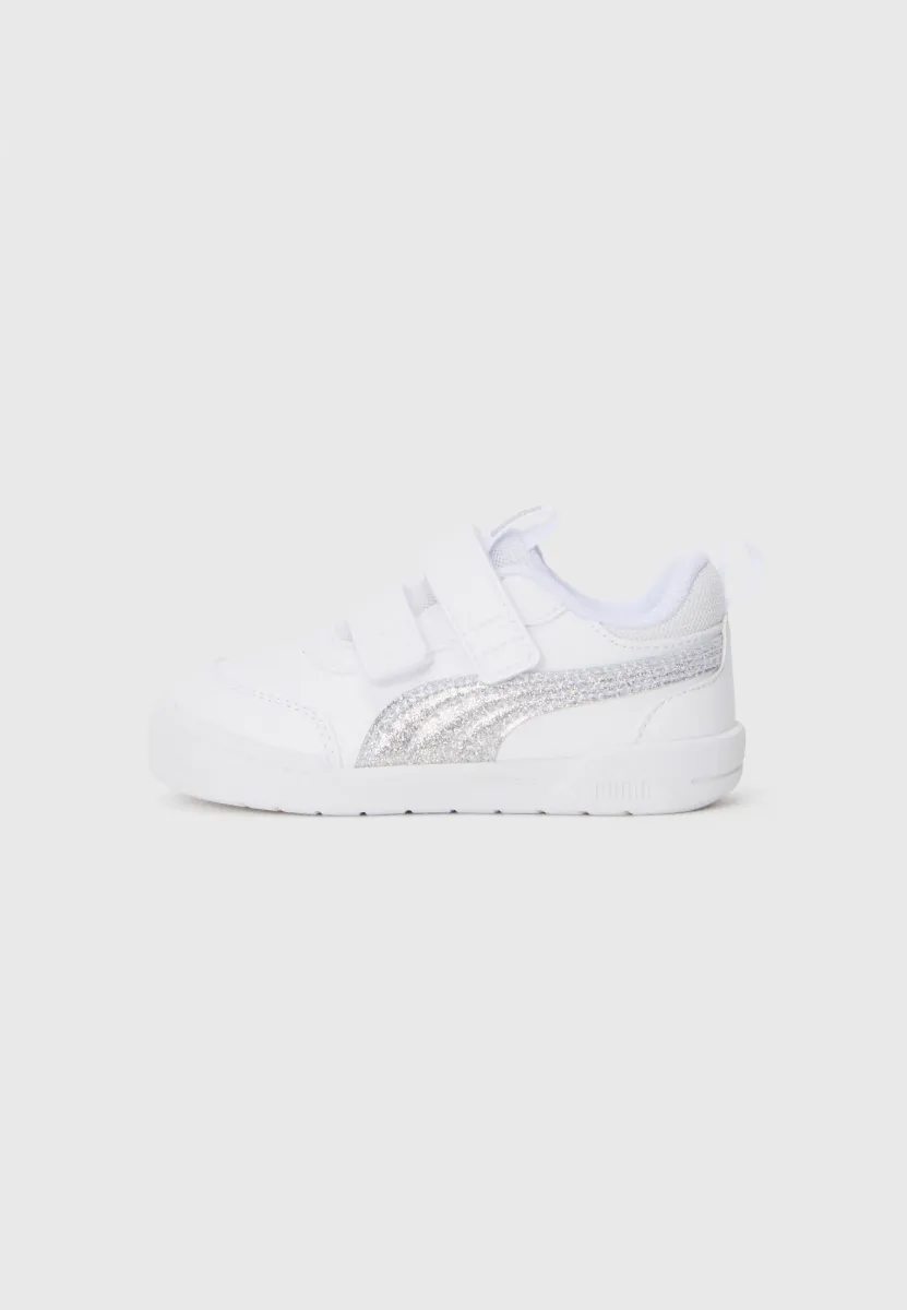 MULTIFLEX 2 GLITZ - Laufschuh Straße - puma white-puma silver