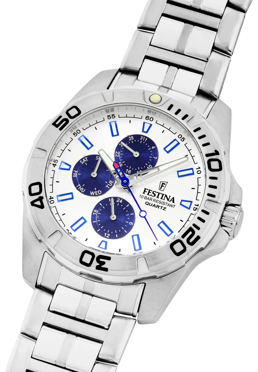 MULTIFUNCION - Chronograph - silver-coloured