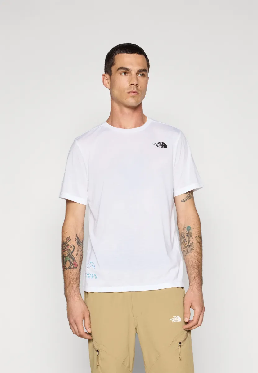 MULTIPLE PLACEMENT TEE GRAPHIC - T-Shirt print - white