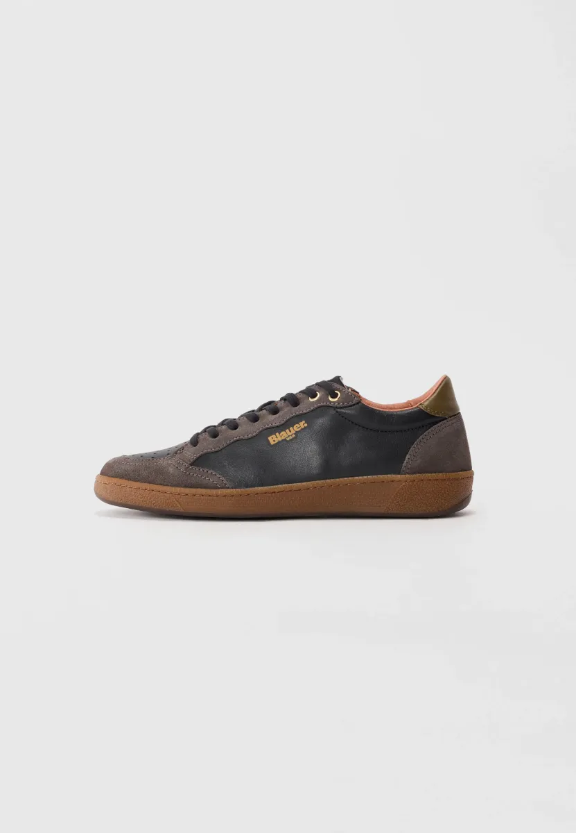 MURRAY - Sneaker low - black/military