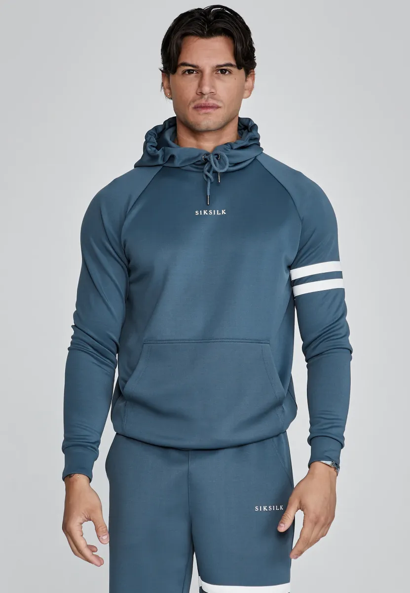 MUSCLE FIT  - Kapuzenpullover - blue