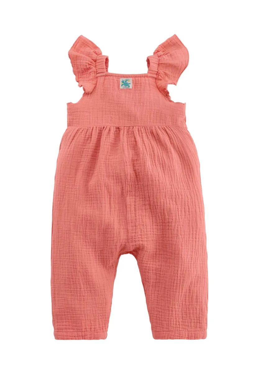 MUSSELIN - Jumpsuit - leuchtendes rosa