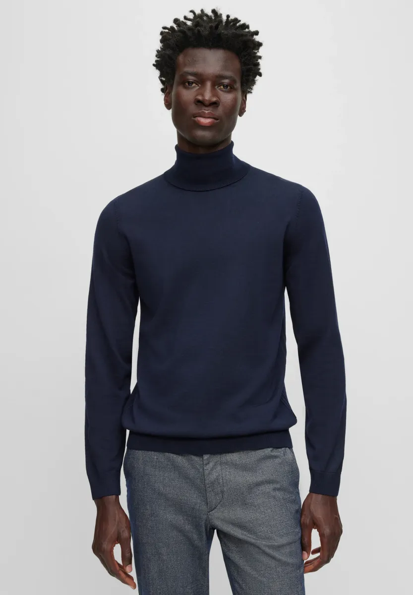 MUSSO-P - Strickpullover - dark blue