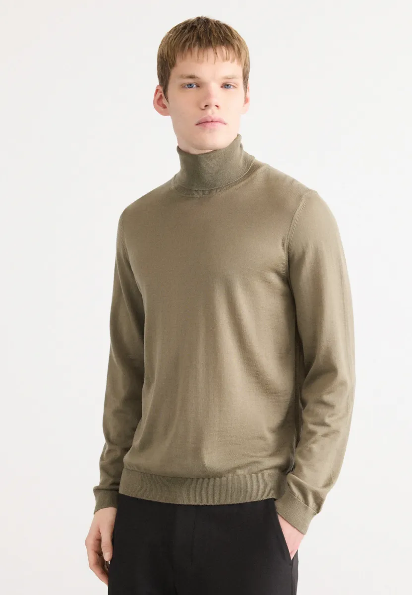 MUSSO-P - Strickpullover - open brown five