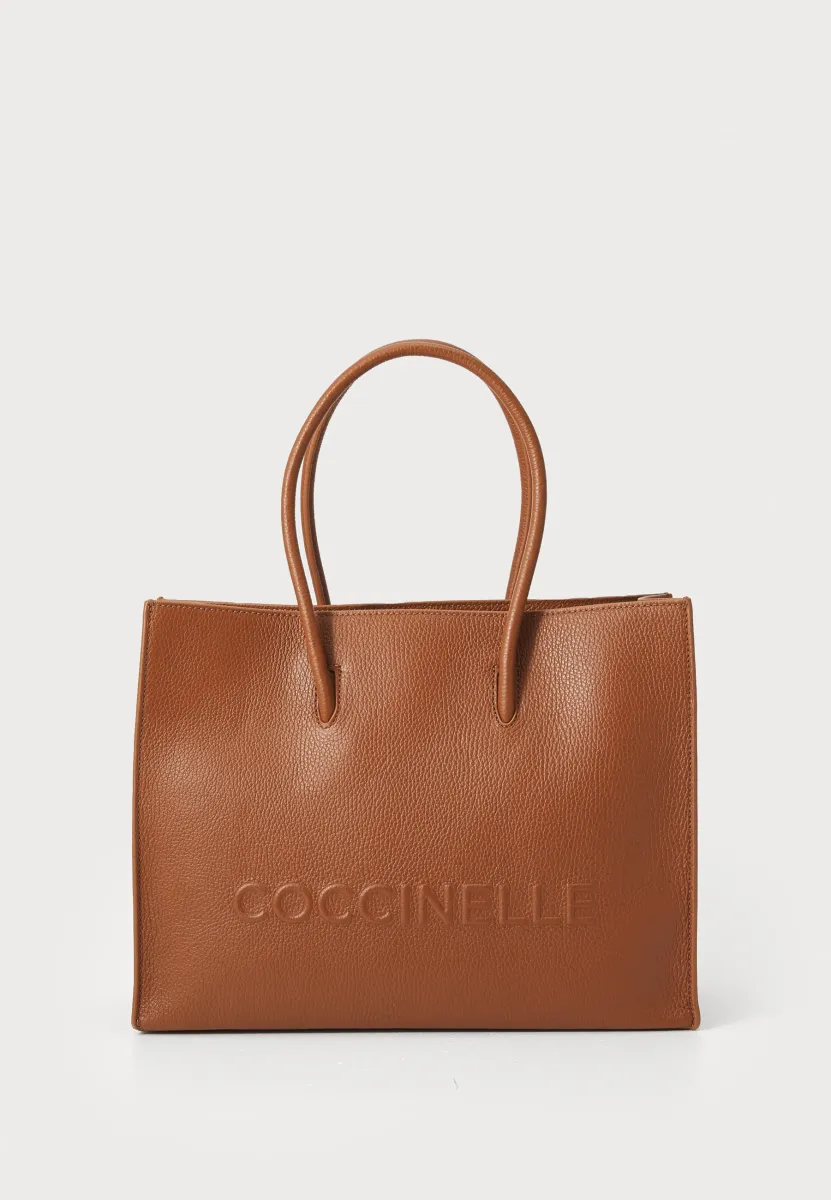 MYRTHA MAXI - Handtasche - cognac