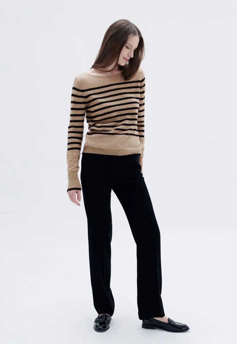 MZOELY - Strickpullover - beige
