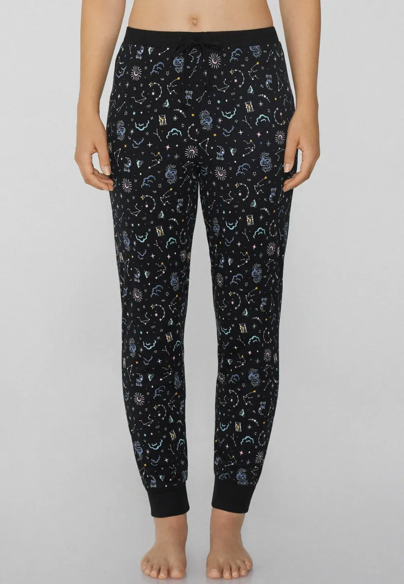 Nachtwäsche Hose - black