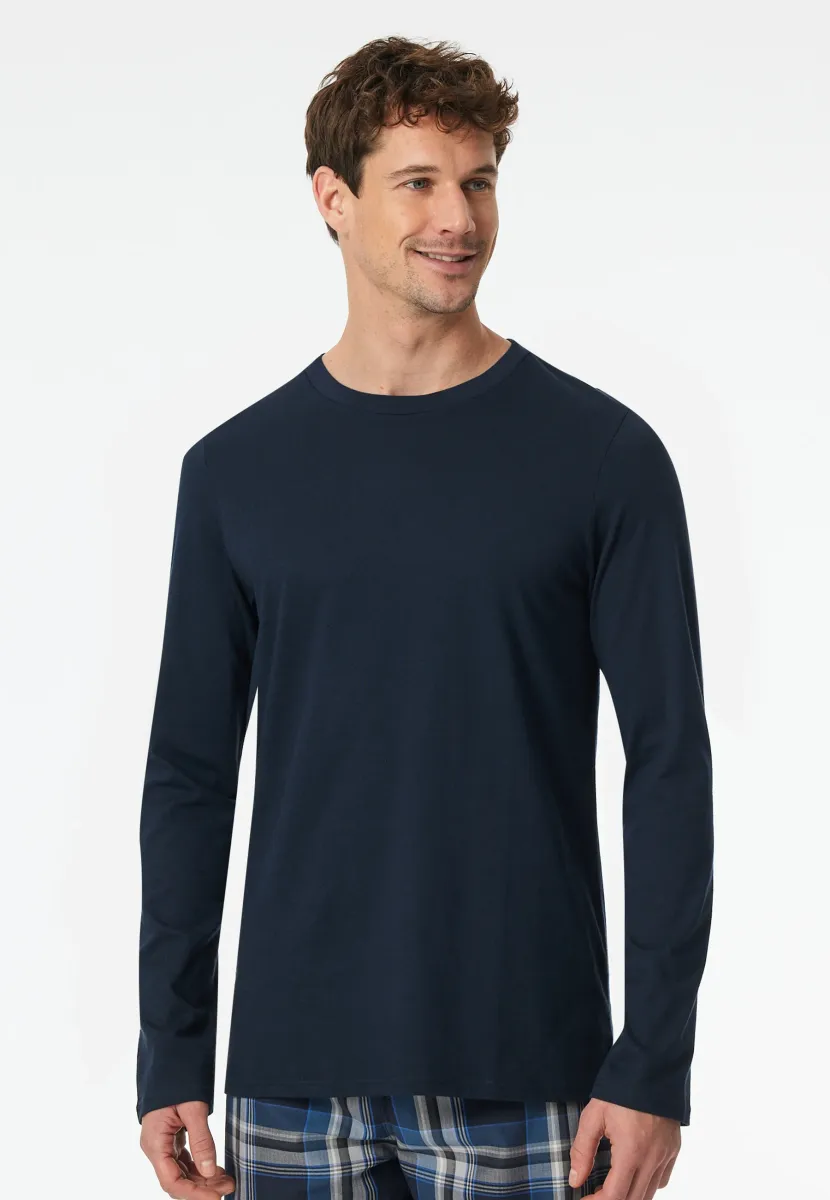 Nachtwäsche Shirt - nachtblau