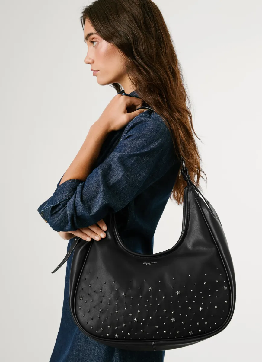 NADIA CLUSTER - Handtasche - black