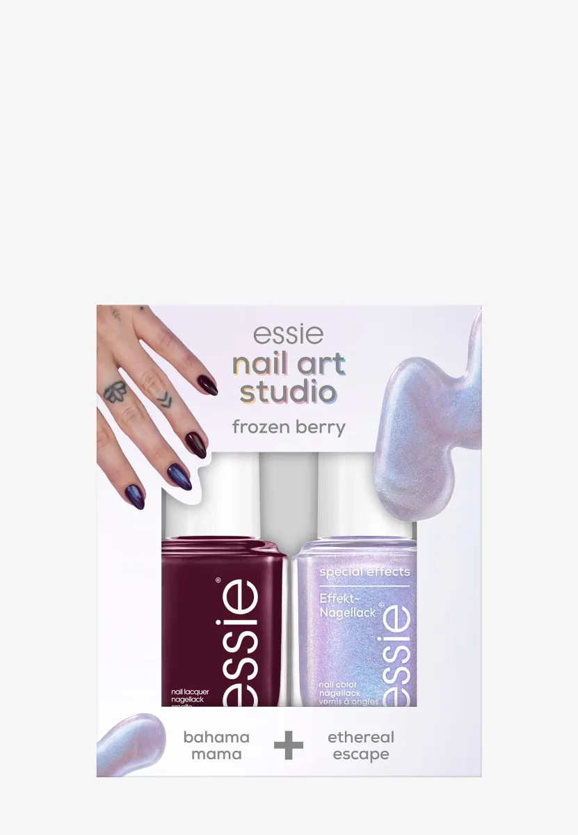 NAIL POLISH NAIL ART STUDIO SET FROZEN BERRY - Nagelpflege-Set