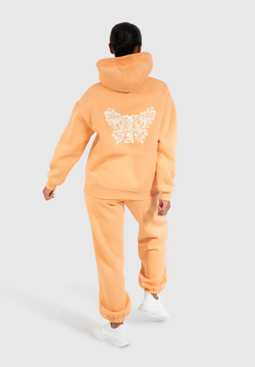 NALA BACK PRINT HOODIE - Kapuzenpullover - aprikose