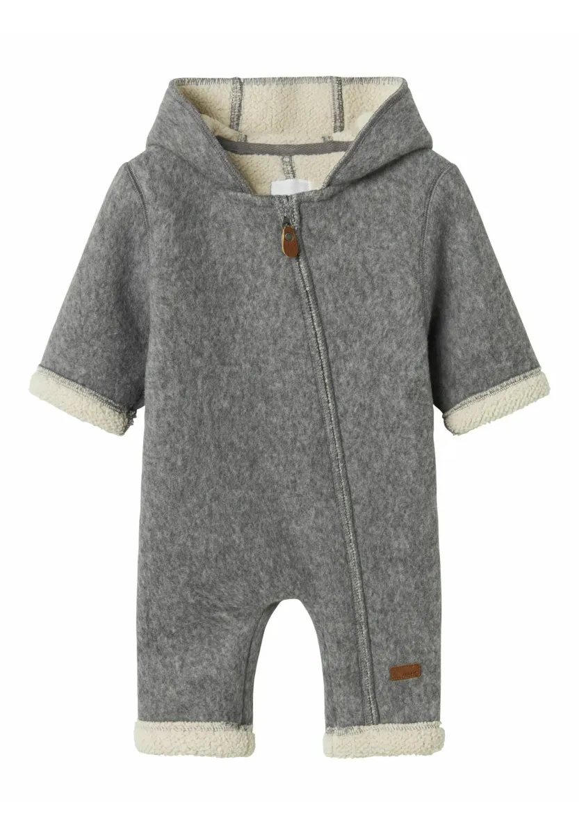 NAME IT - Jumpsuit - light grey melange