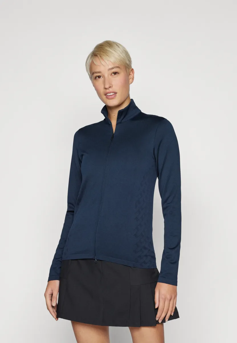 NANCY SEAMLESS MID LAYER - Trainingsjacke - navy