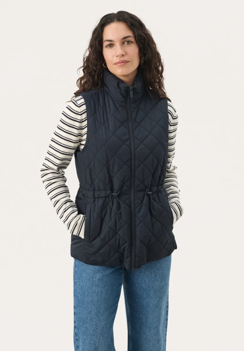 NANETPW - Weste - dark navy