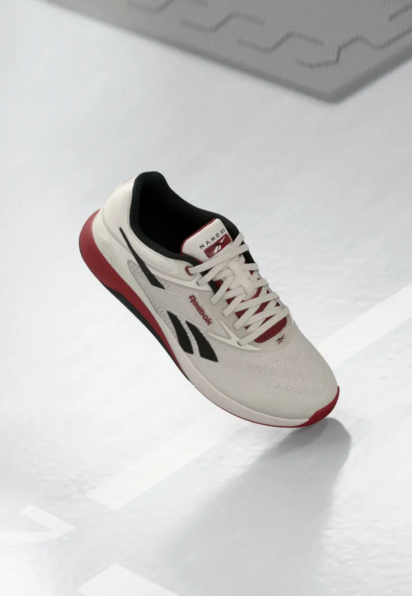 NANO X5 UNISEX - Trainingsschuh - luxe grey/retro red/black