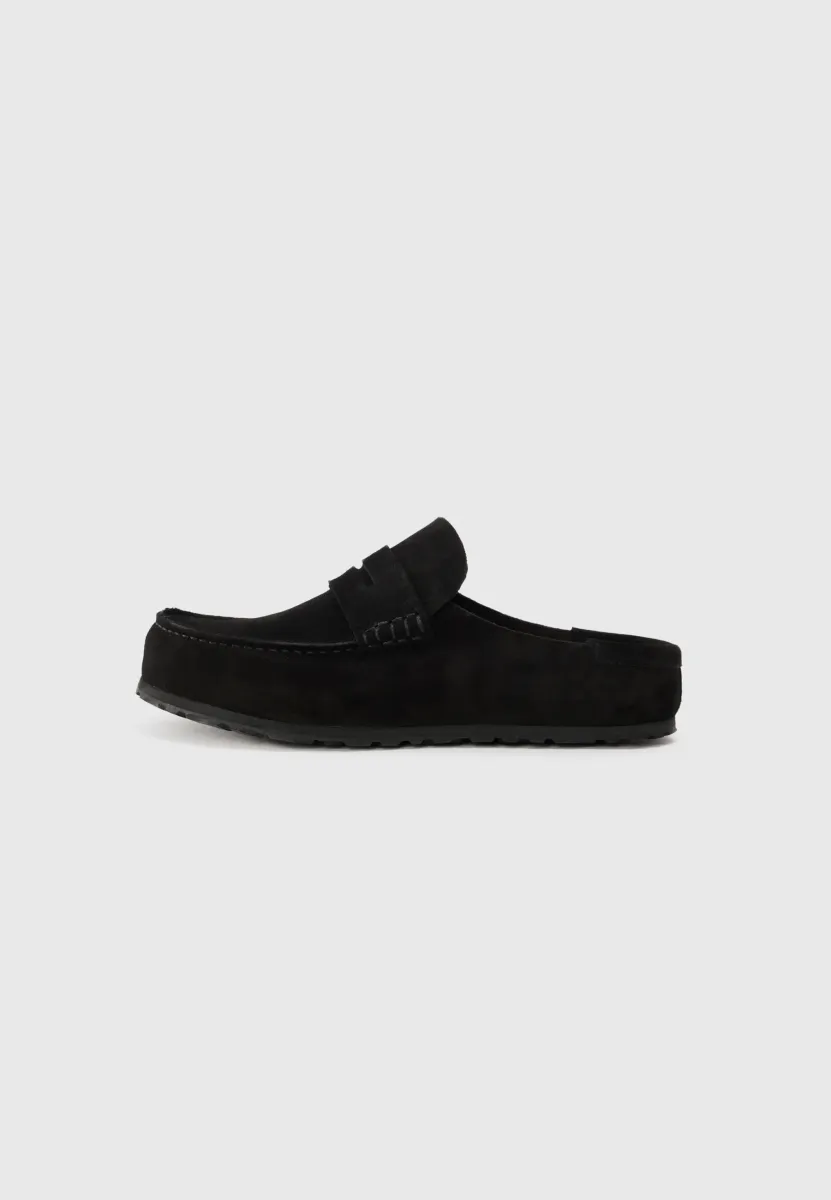 NAPLES WRAPPED LEVE BLACK BGN - REGULAR - Clogs - schwarz