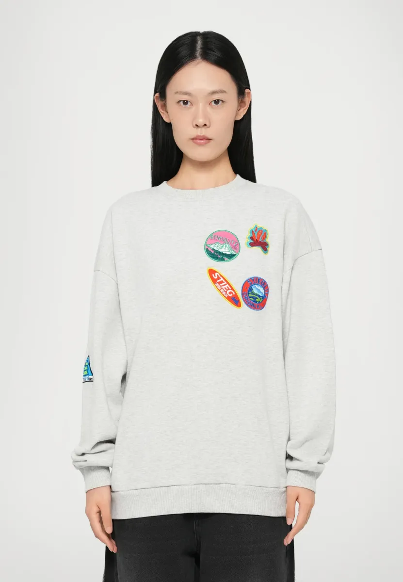 NATAL SWEATER - Sweatshirt - melange grey