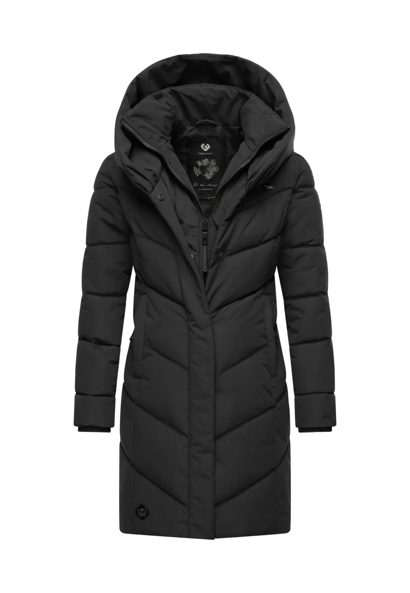 NATALKA - Wintermantel - black