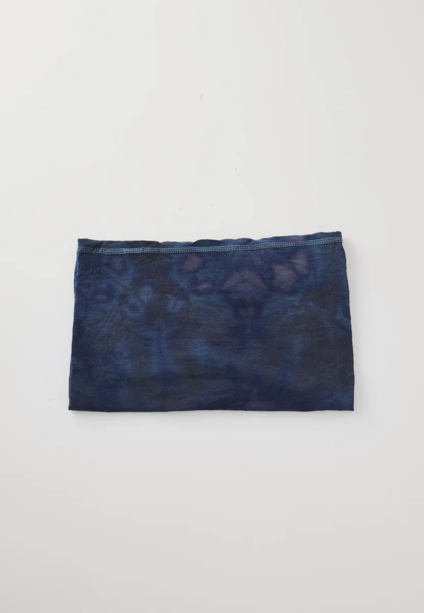 NATURAL TYE DYE FLINT - Schlauchschal - dye navy
