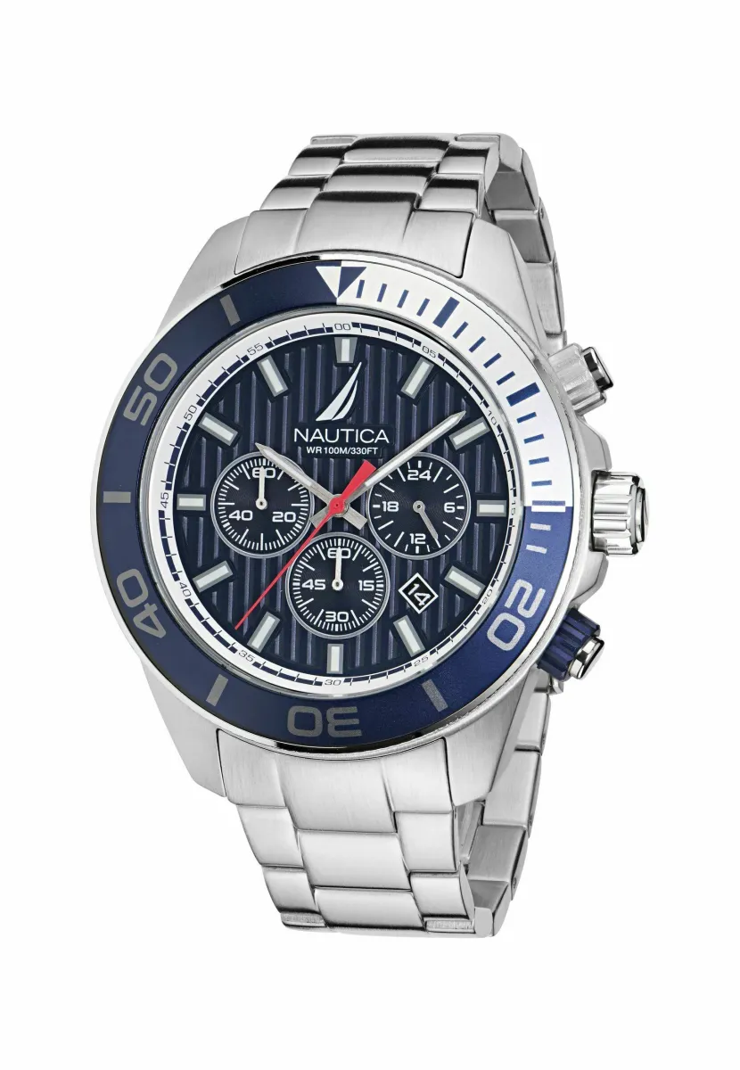NAUTICA ONE - Chronograph - silver tone