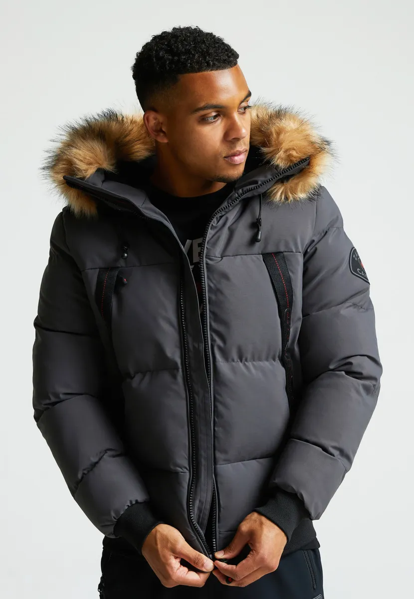 NAVAX  - Bomberjacke - asphalt