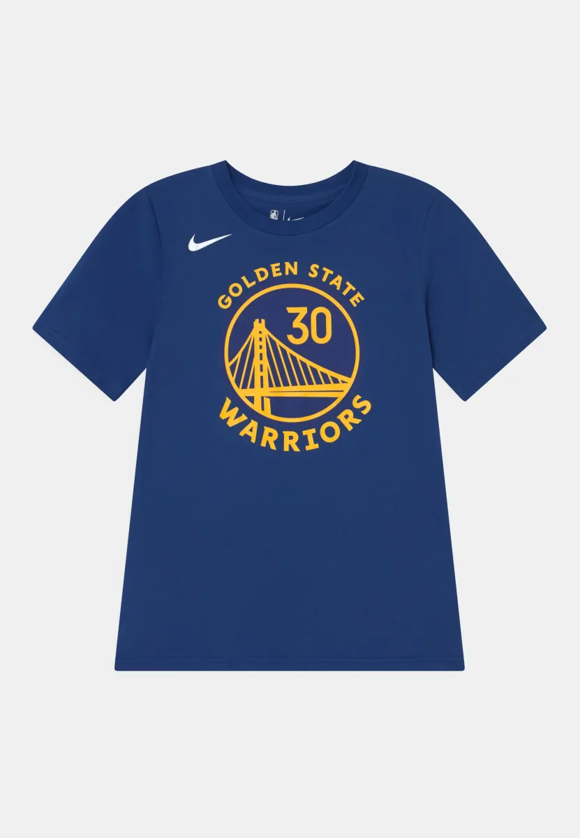 NBA GOLDEN STATE WARRIORS CURRY STEPHEN BOYS ICON TEE - Vereinsmannschaften - rush blue