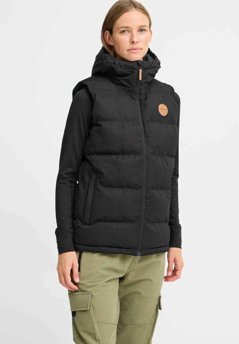 NBELENA W PADDED VEST - Weste - black