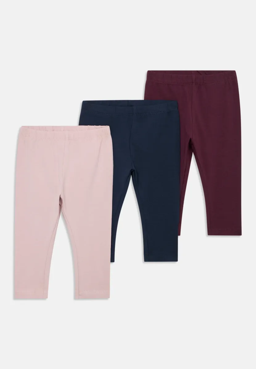 NBFVUVIVIAN 3 PACK - Leggings - Hosen - lilac/fig/navy