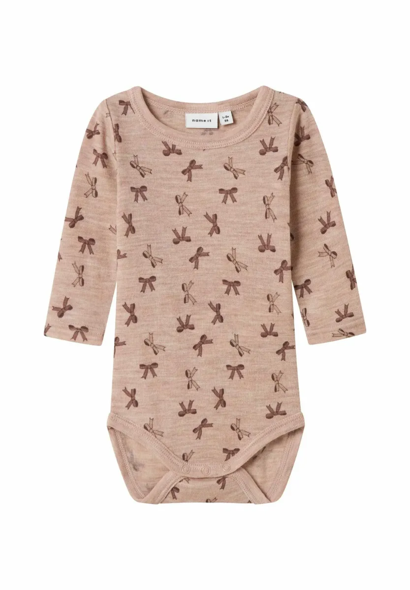 NBFWANG WOOL RIB BODY - Body - shadow gray