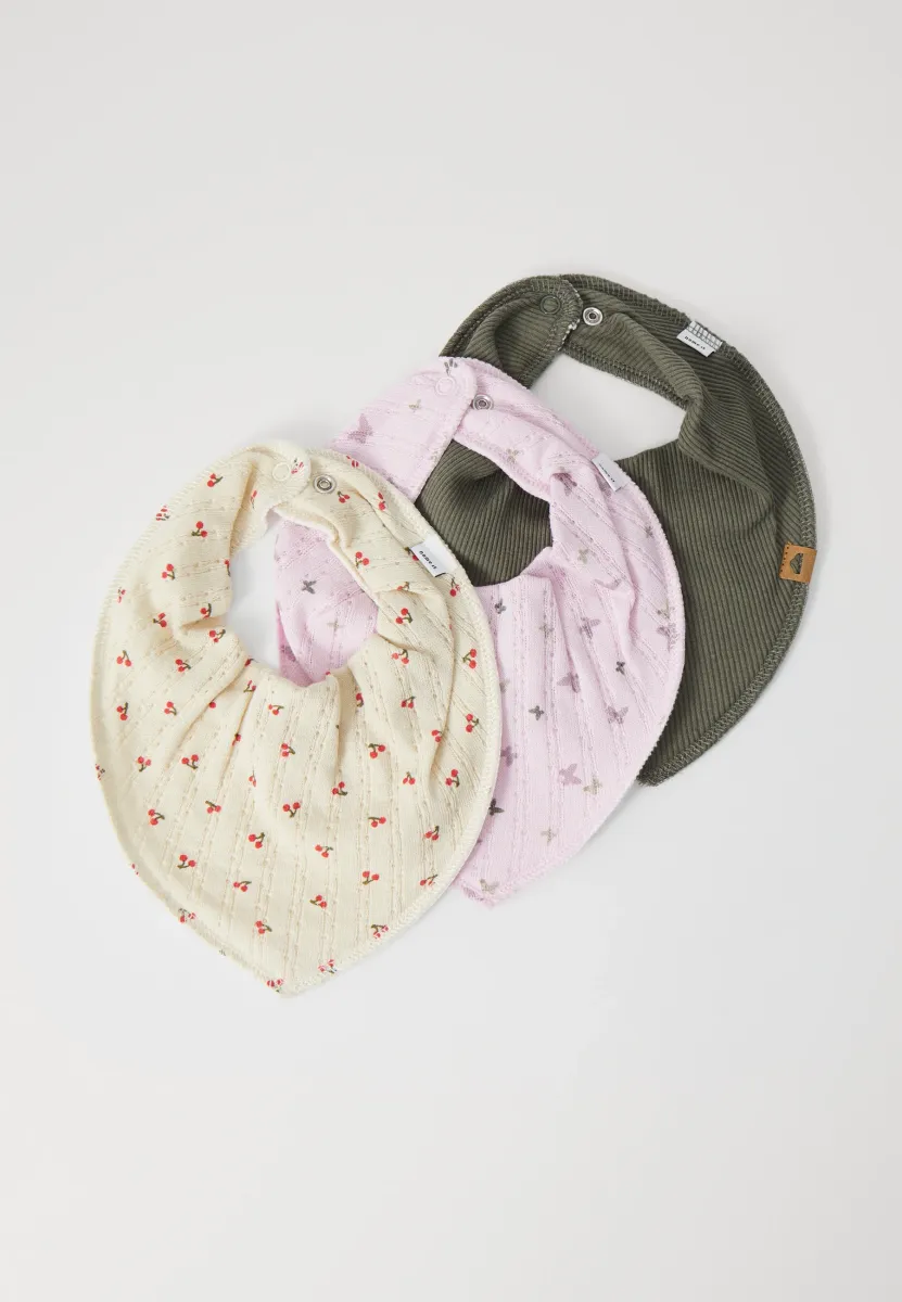 NBFYVETTEBILIA UNISEX 3 PACK  - Lätzchen - dusty olive