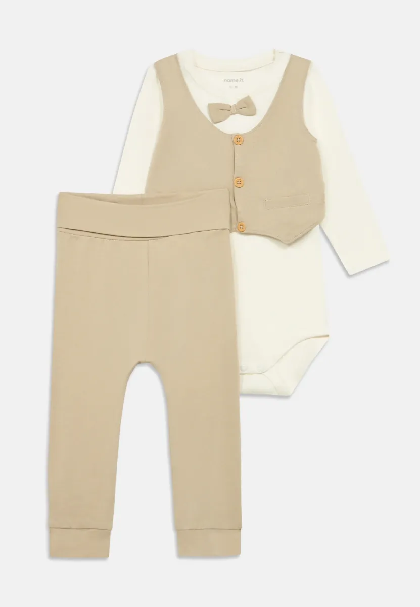 NBMADAM SET - Leggings - Hosen - island fossil