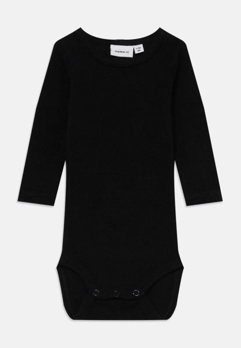 NBNWAX WOOL RIB BODY - Body - black