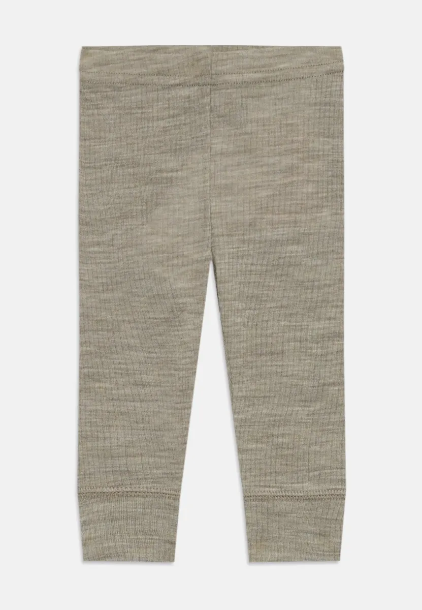 NBNWAX WOOL RIB LEGGING - Leggings - Hosen - dried sage