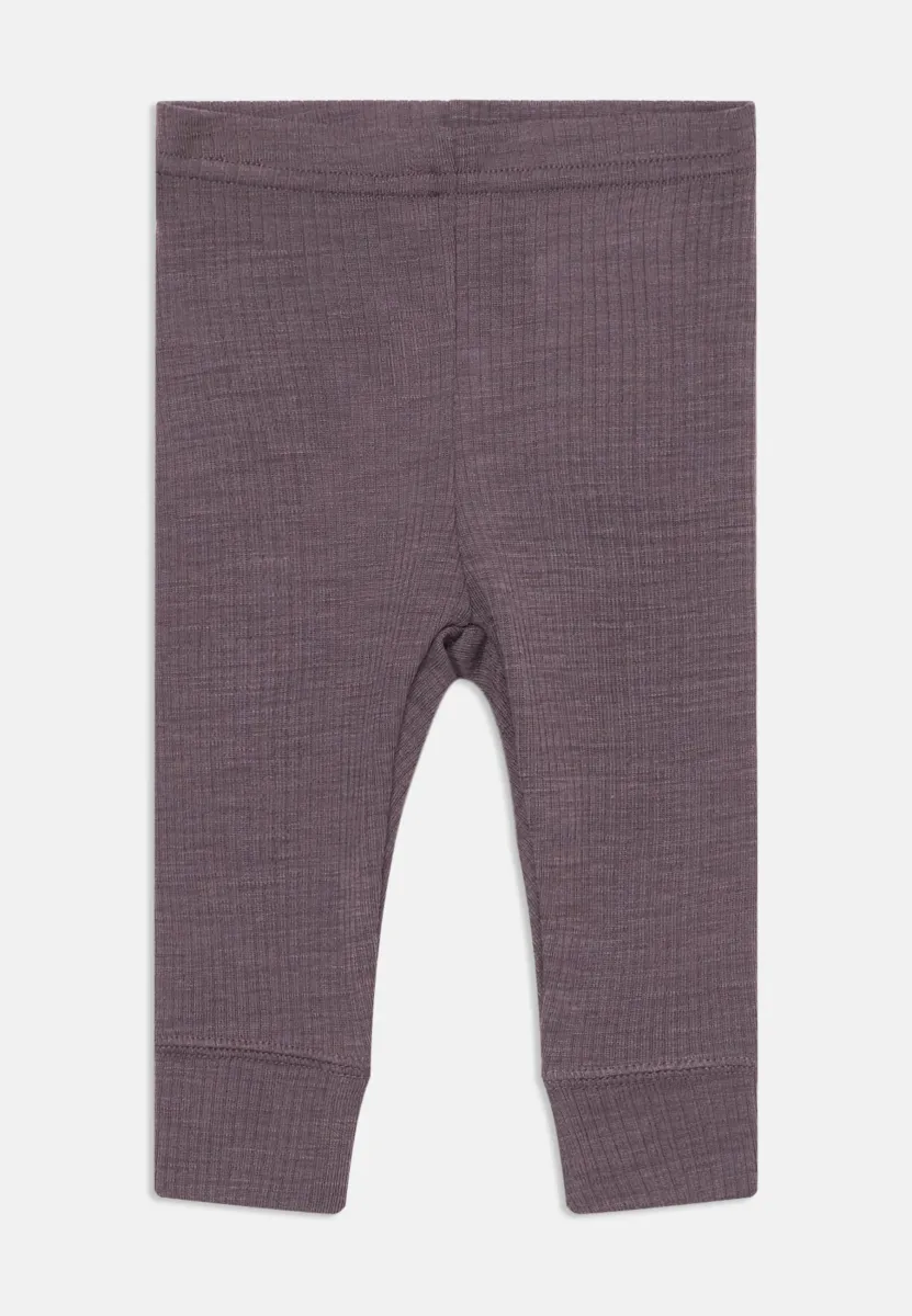 NBNWAX WOOL RIB LEGGING - Leggings - Hosen - sparrow