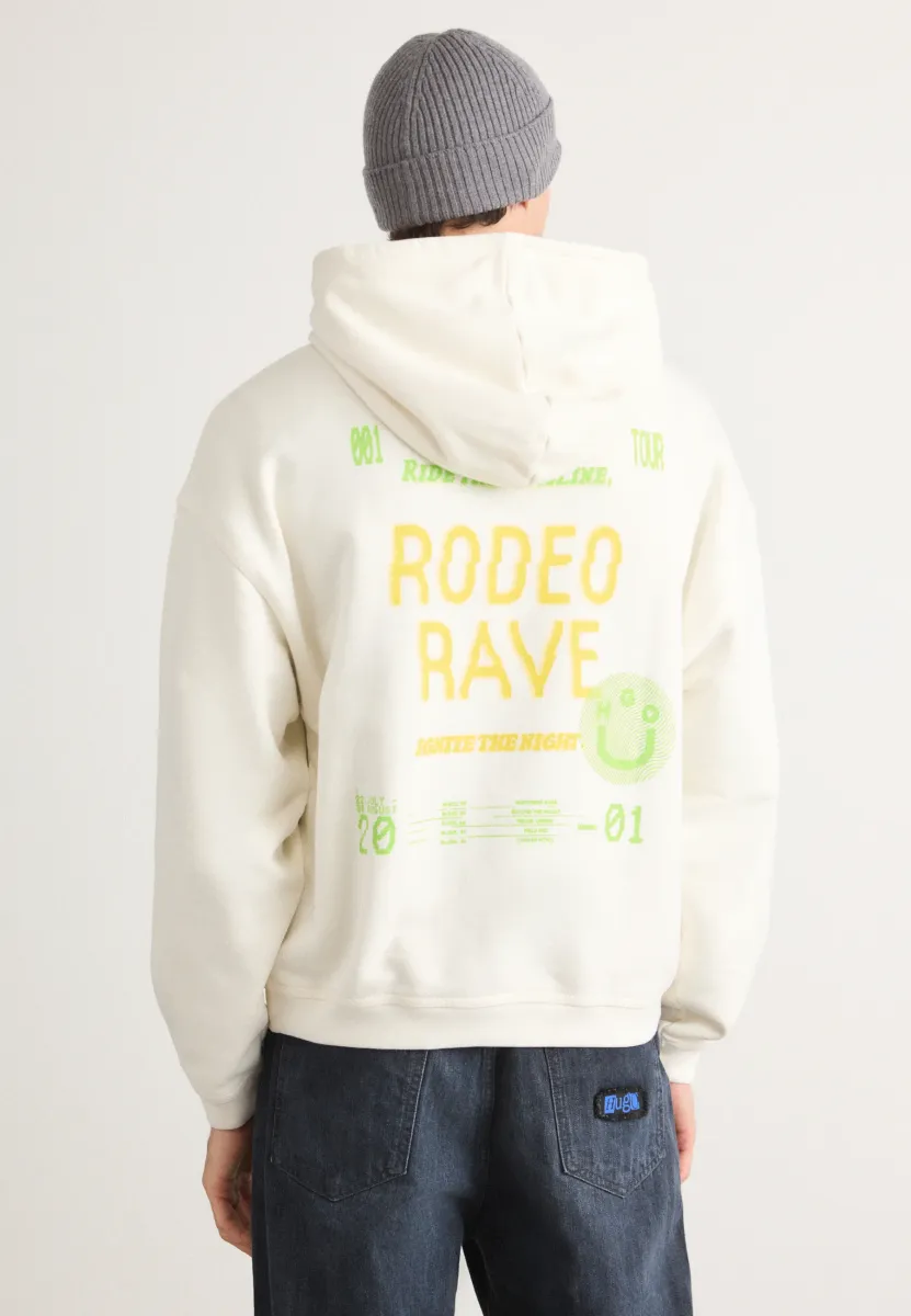 NEBUDI - Kapuzenpullover - white