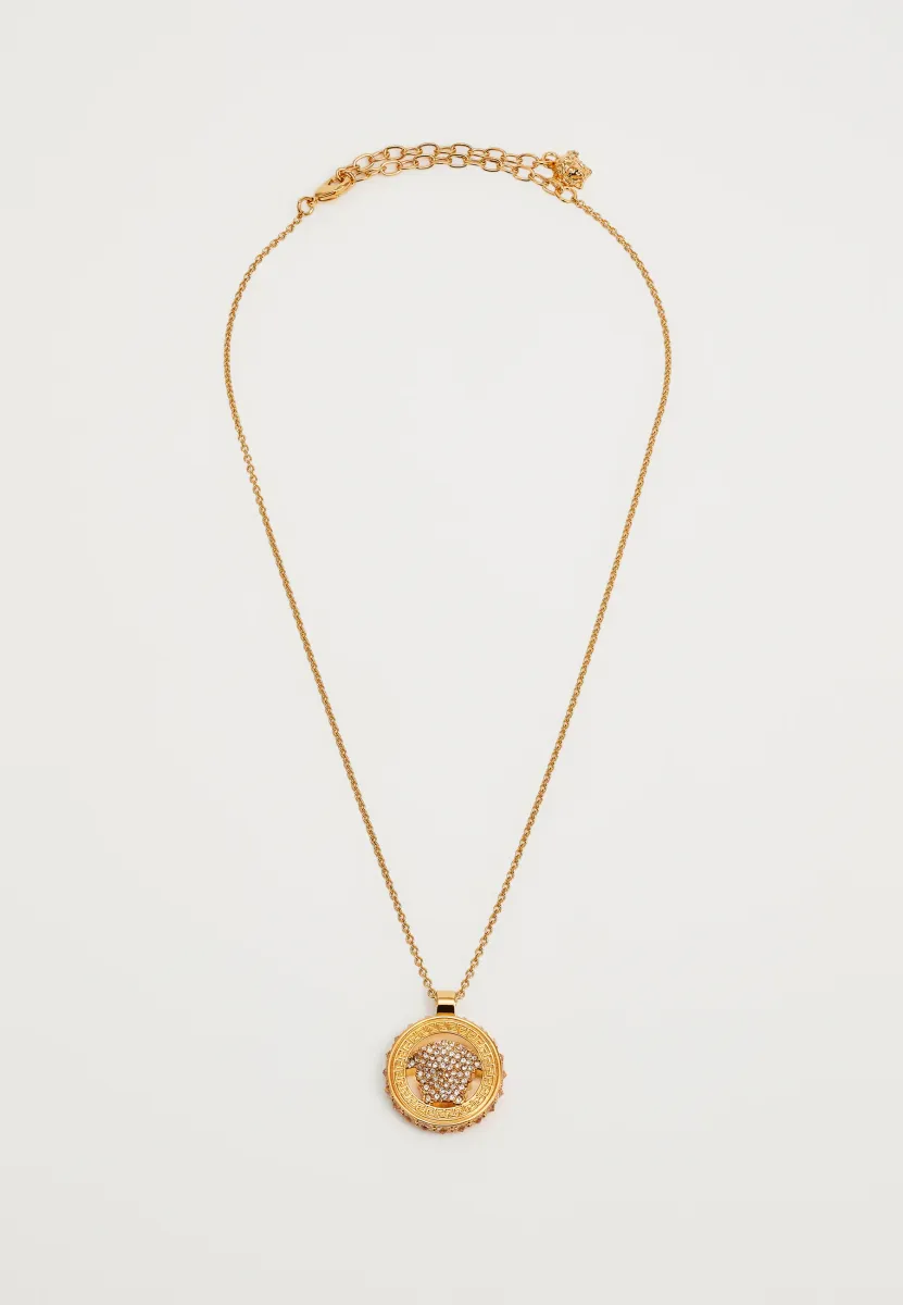 NECKLACE - Halskette - gold-coloured/crystal
