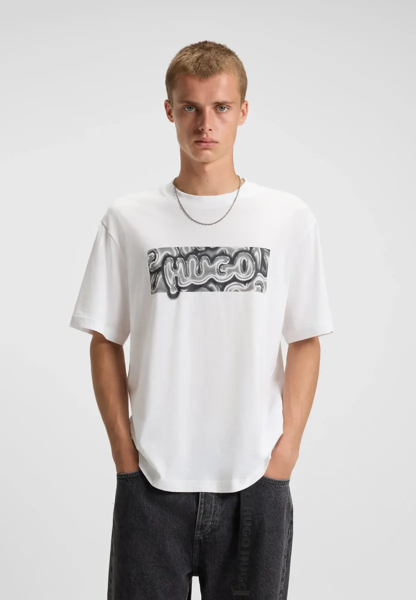 NEDIRIX - T-Shirt print - white