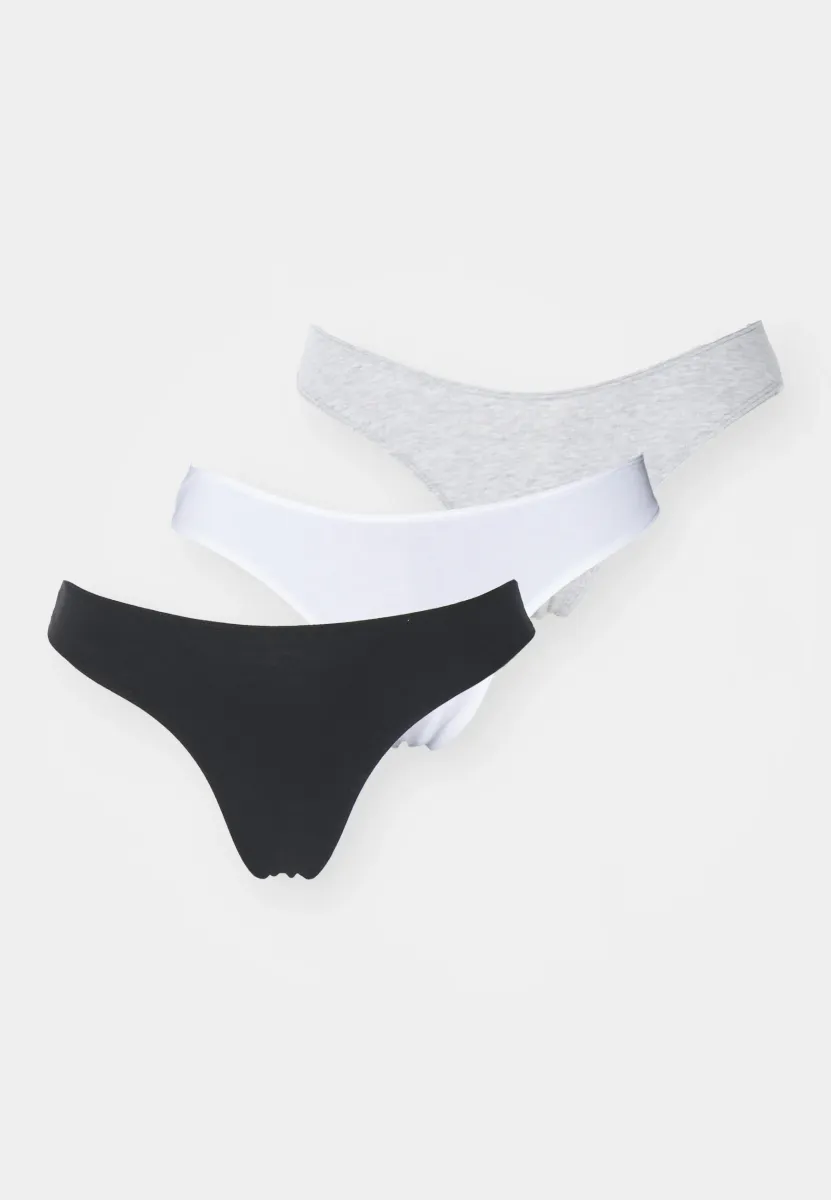 NELLIE 3 PACK - String - grey