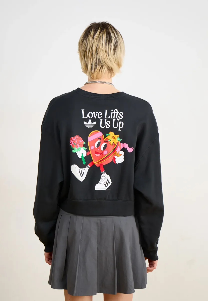 NELSON CREW - Sweatshirt - black