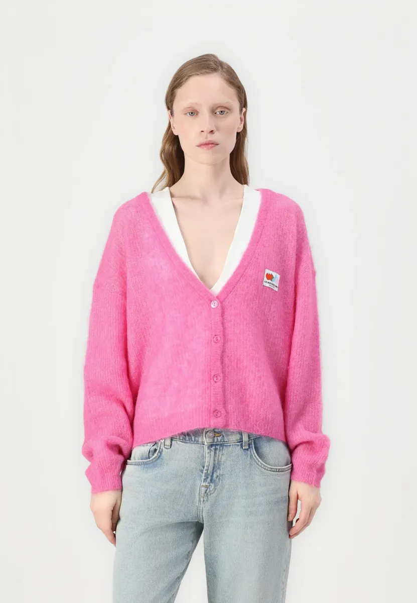 NENYBAY - Strickjacke - hibiscus
