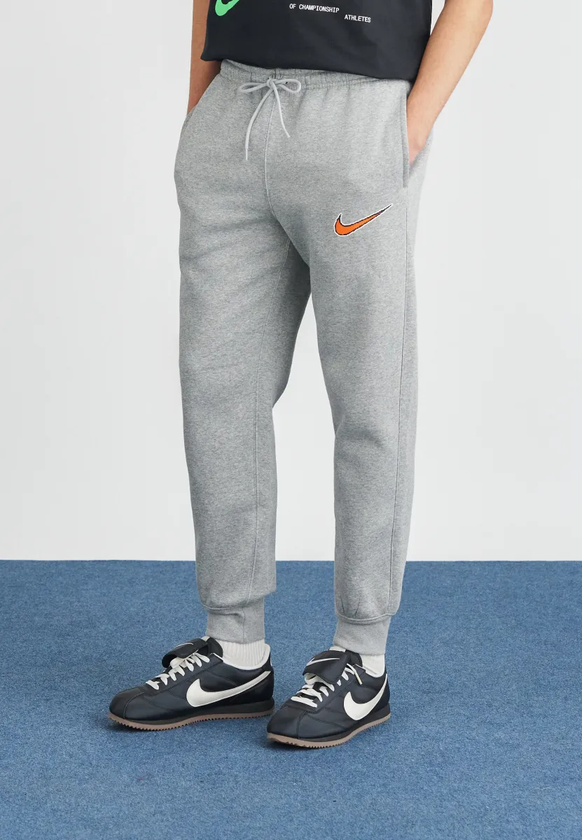 NEO VARSITY - Jogginghose - grey heather/smoke grey/black