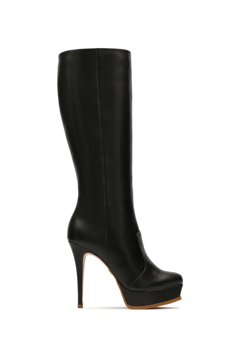 NERA - Plateaustiefel - black