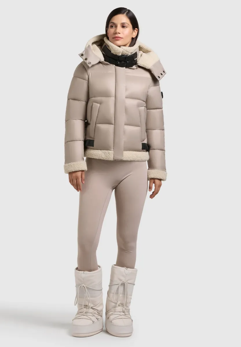 NESSIE2 - Winterjacke - greige