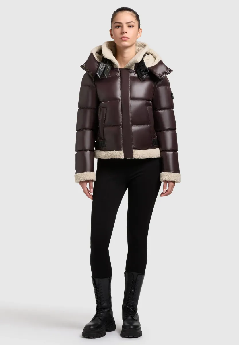 NESSIE2 - Winterjacke - moody plum