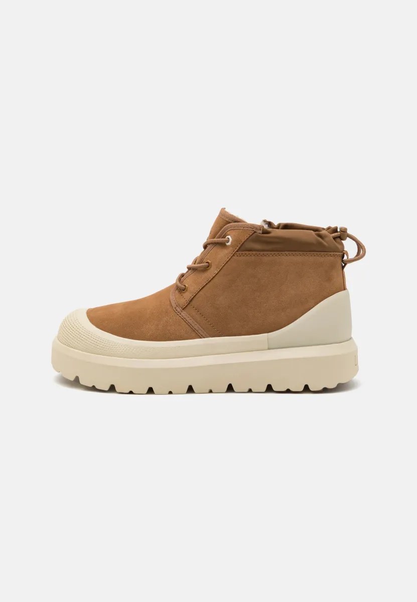 NEUMEL UNISEX - Schnürstiefelette - chestnut/whitecap