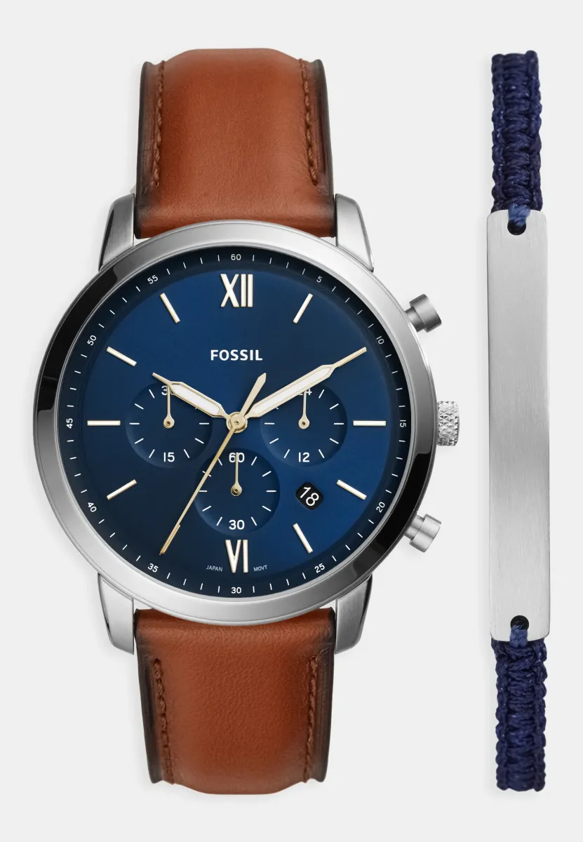 NEUTRA CHRONO SET - Chronograph - brown