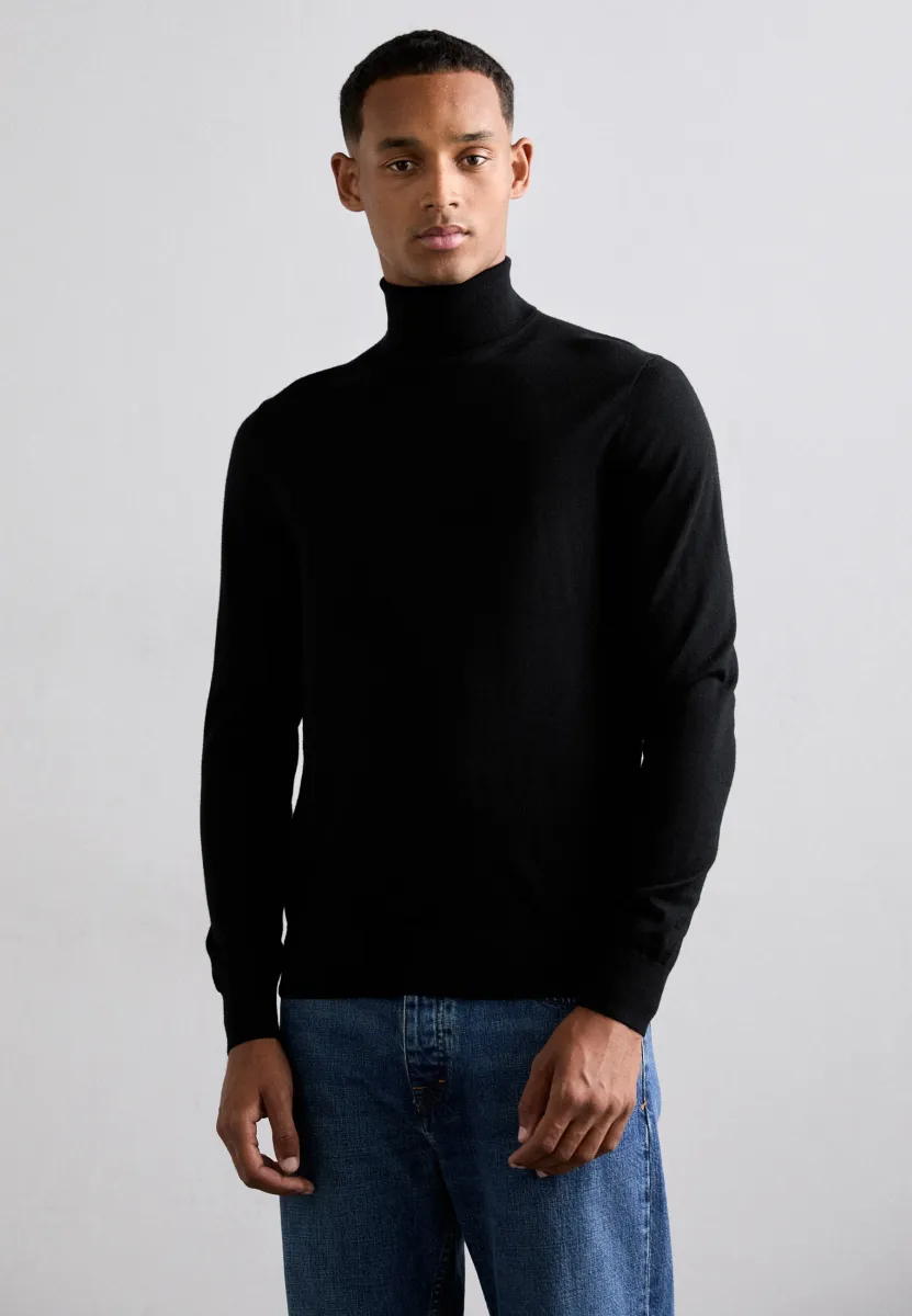 NEVILE - Strickpullover - black